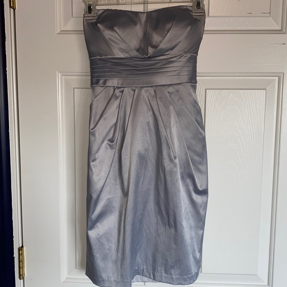 Silver Cocktail Dress